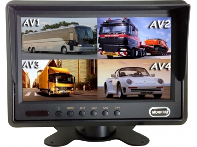 GT-M7011 7 inch Monitor 24 Volt Reverse Camera System